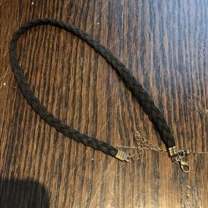 Black Braided Choker